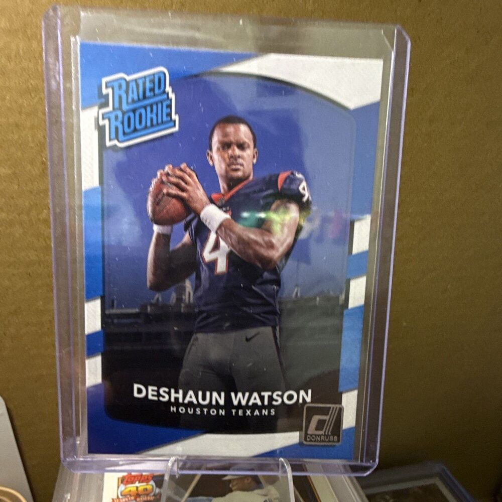 2017 Panini Donruss - Rated Rookie Deshaun Watson #345 (RC)